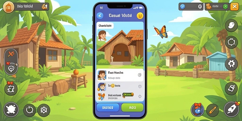Screenshot 3 memperlihatkan level baru yang menantang.