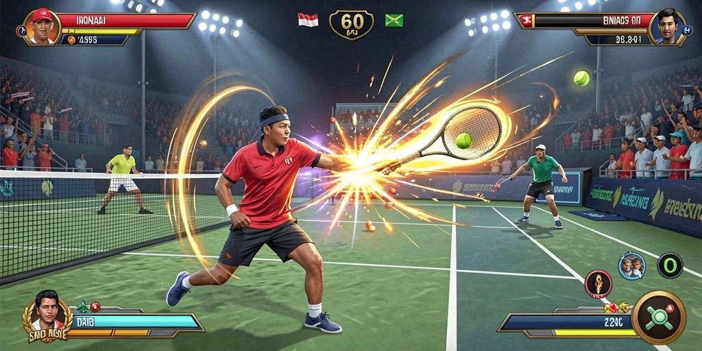 Momen seru saat menyelesaikan tantangan dalam game.