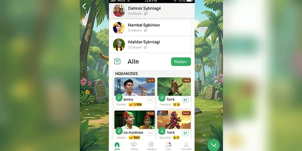 Gameplay yang seru dan menantang setiap level.