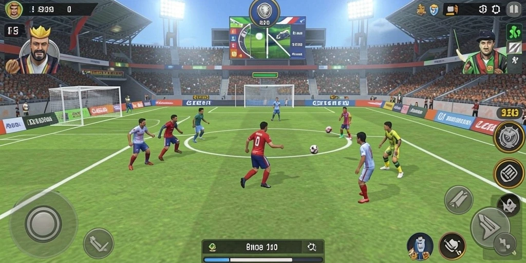 Level menantang yang membuat adrenalin meningkat.