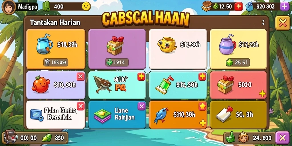 Screenshot dari momen kemenangan pemain.
