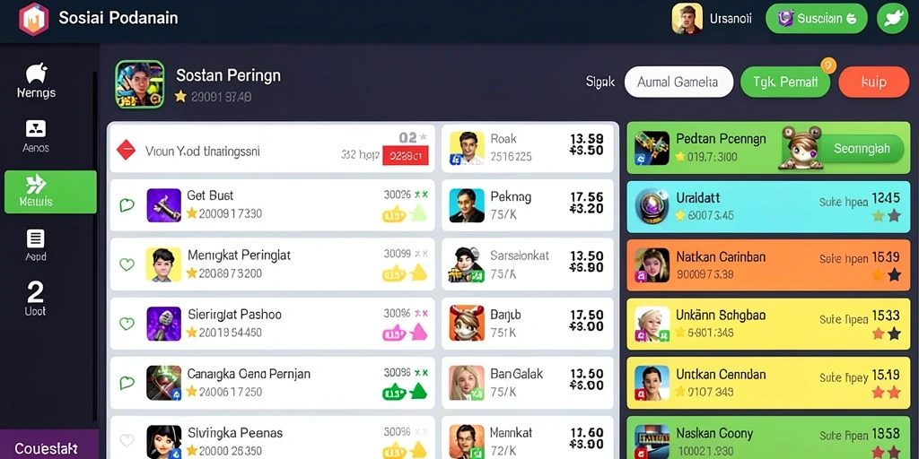 Mode permainan yang beragam dan mengasyikkan.