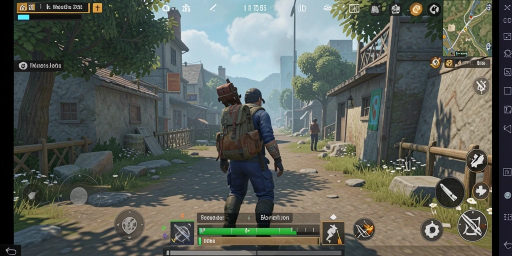 Tangkapan layar gameplay yang menunjukkan aksi intens.